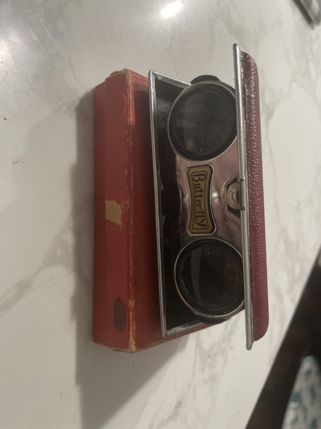 Butterfly 3X-Coated Binoculars with Case