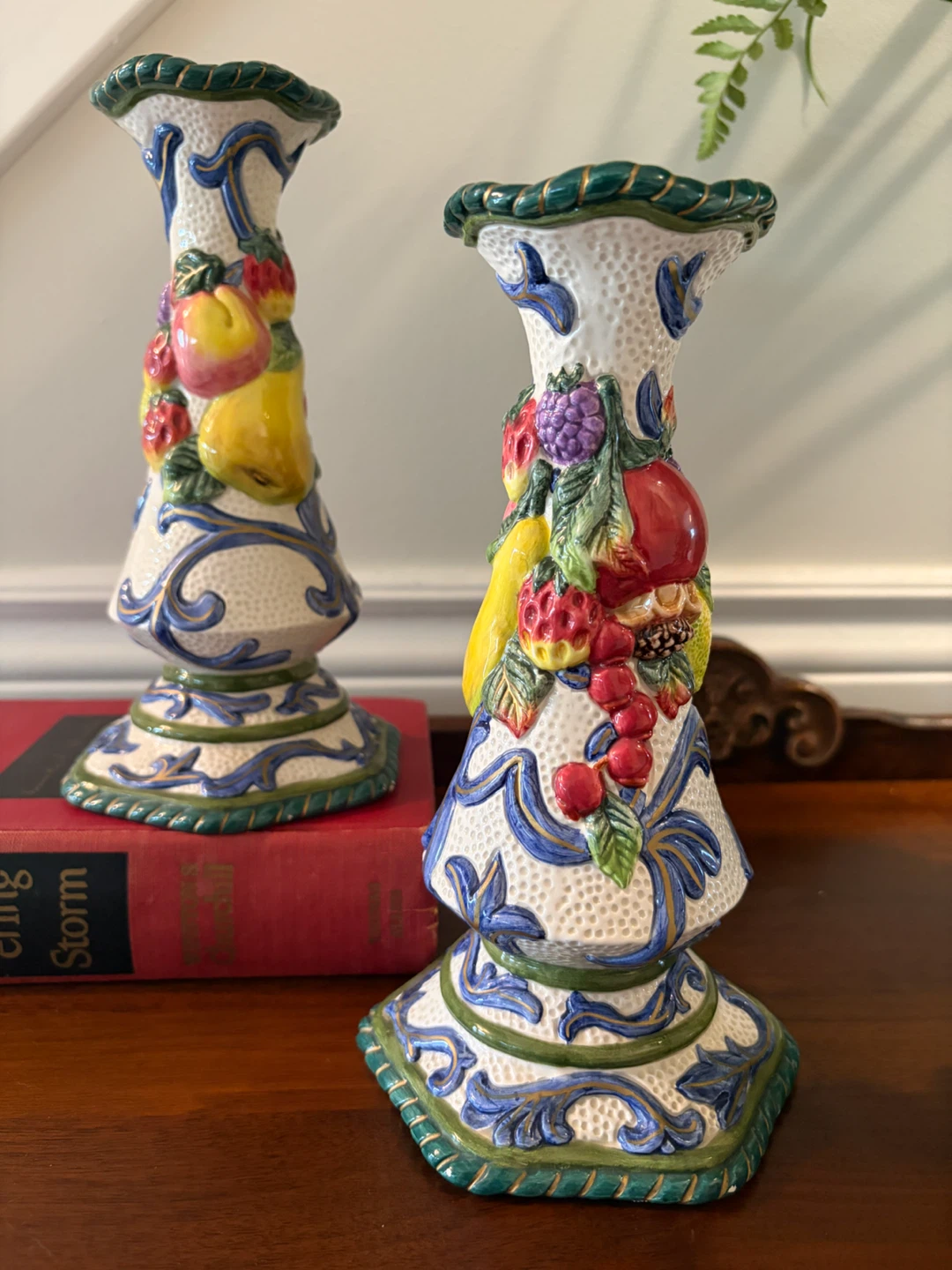 Vintage Fitz & Floyd Candlesticks