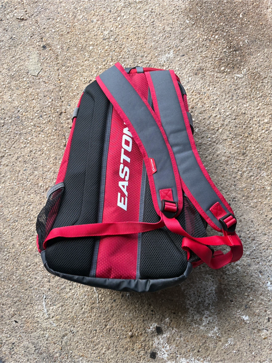 Easton Red and Gray Baseball Backpack - photo 2