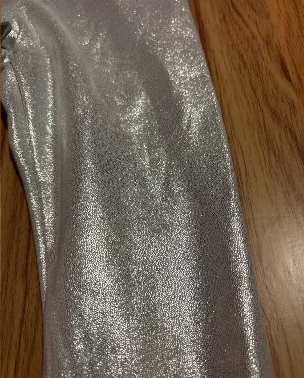 Girls Monkey Bars Silver Leggings sz 5-6 - photo 2