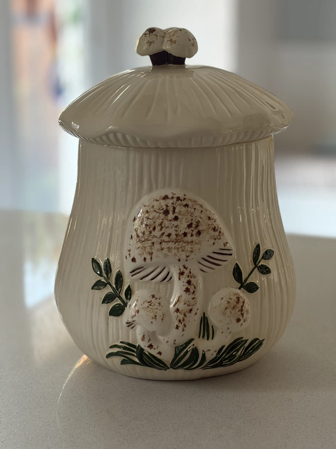 Vintage Mushroom cookie jar