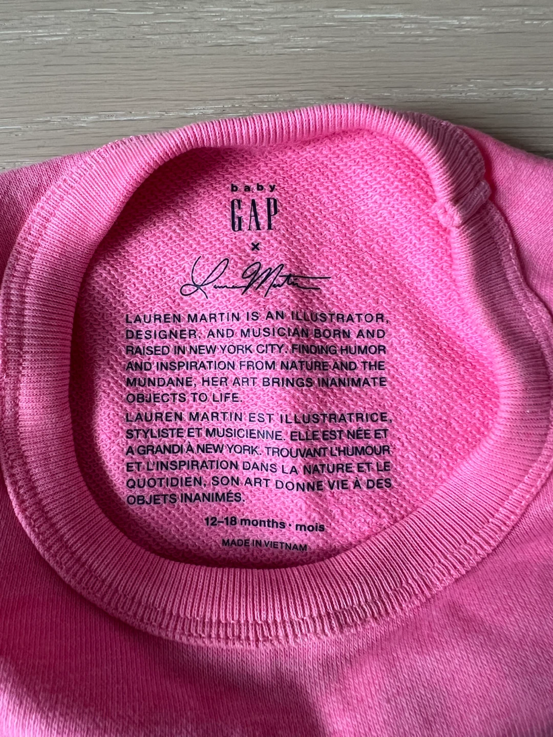 Baby Gap "Always Fresh" Graphic Sweatshirt - photo 3
