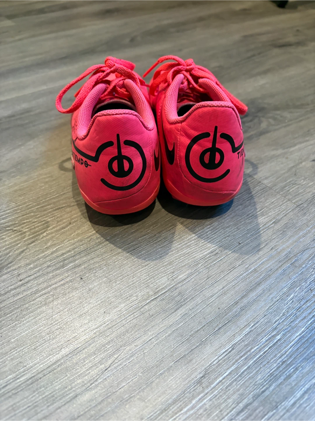 Nike Tiempo Pink Soccer Cleats - photo 3