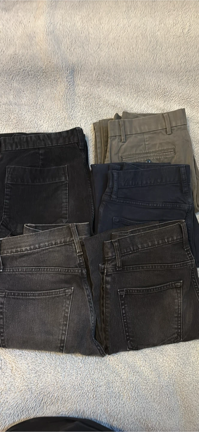 Bundle of 6 Men's Shirts and 5 pants: Zara, Old Navy, H&M & Gap - photo 5