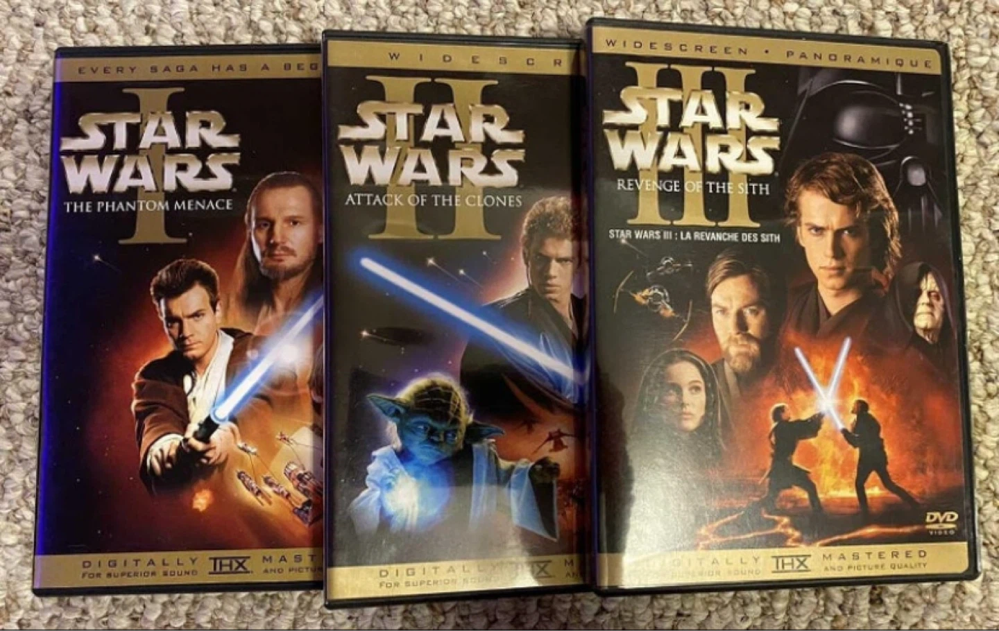 Star Wars Episodes 1-6 DVDs (7 DVDs) - photo 4