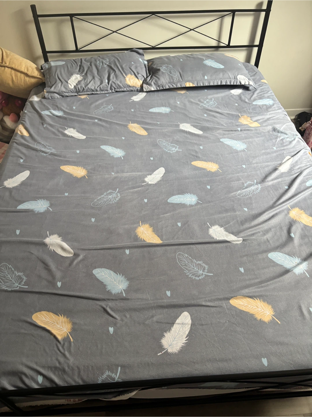 Great king size bed and mattress - photo 3