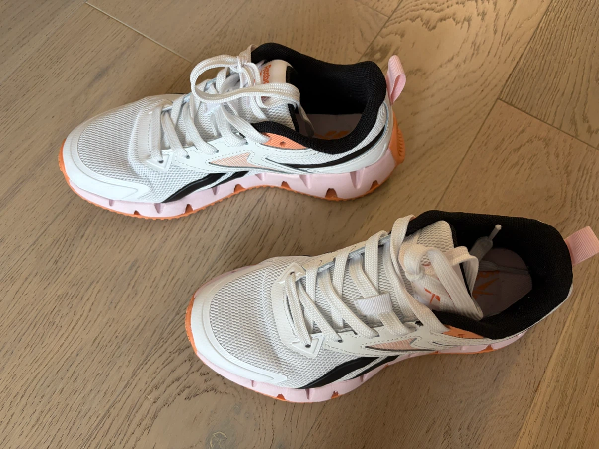 Reebok Zig Kinetica II Women's Shoes White/Peach Size 6.5 - photo 2