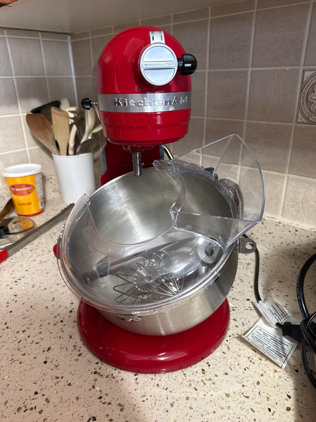 KitchenAid 6 Quart Bowl Lift Stand Mixer in Red