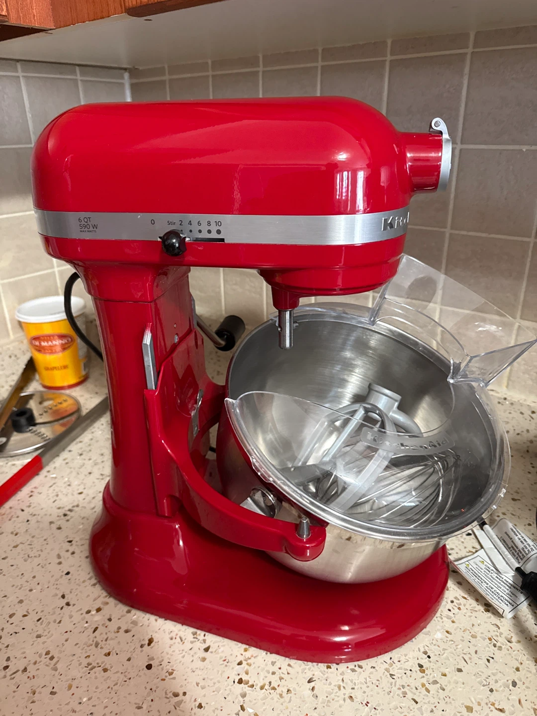 KitchenAid 6 Quart Bowl Lift Stand Mixer in Red - photo 2