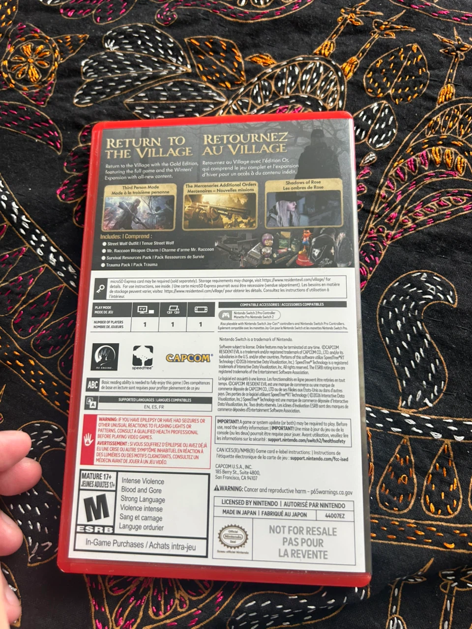 $50 or Best Offer Resident Evil Village Switch 2 - photo 2