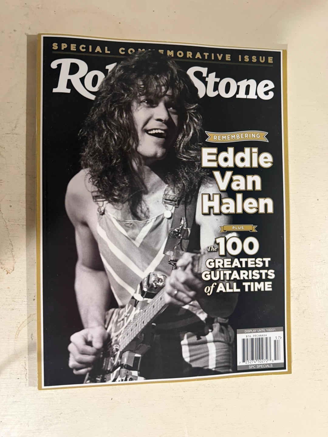 Rolling Stone Special Commemorative Issue Eddie Van Halen