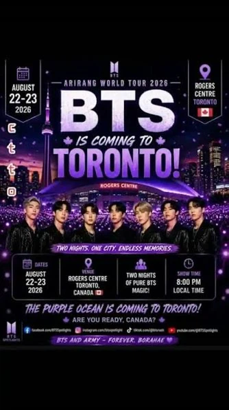 Aug 23 BTS Concert Ticket -1