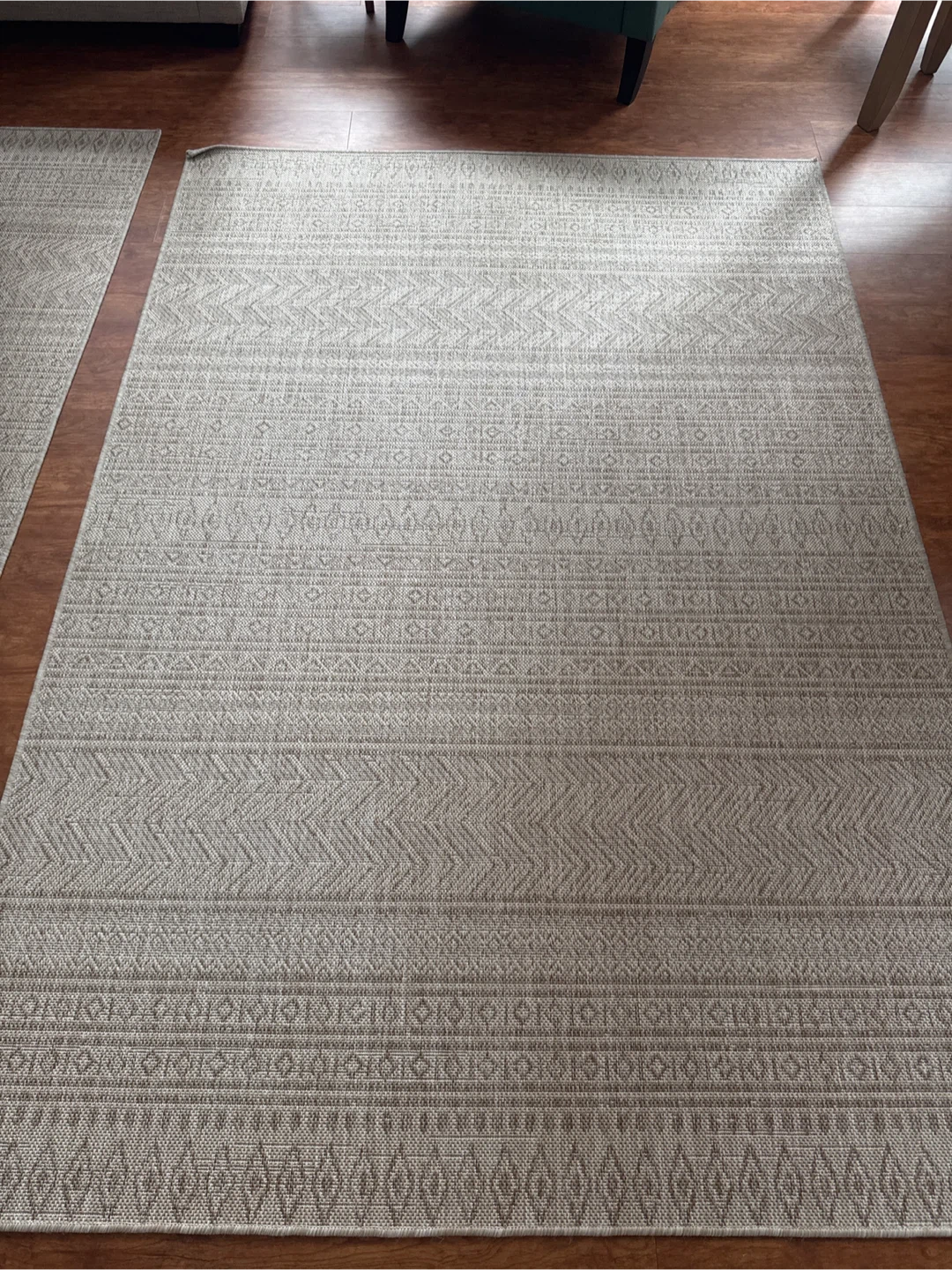 Geometric Pattern Area Rug - photo 5
