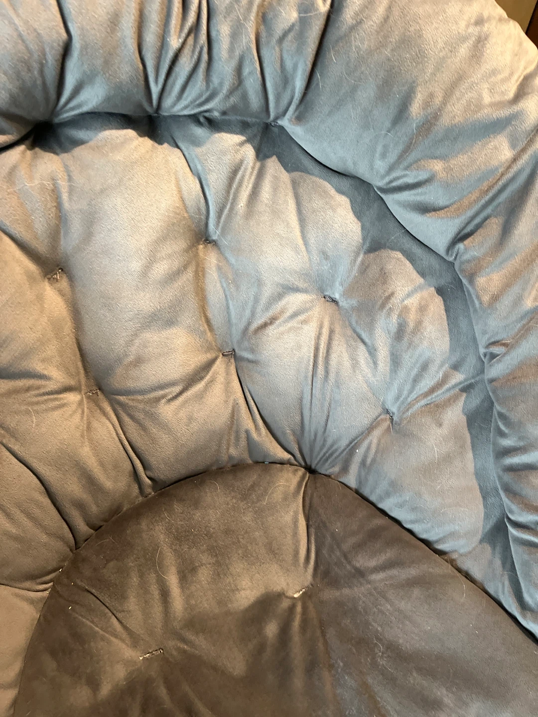 Foldable Grey Saucer Chair - photo 4