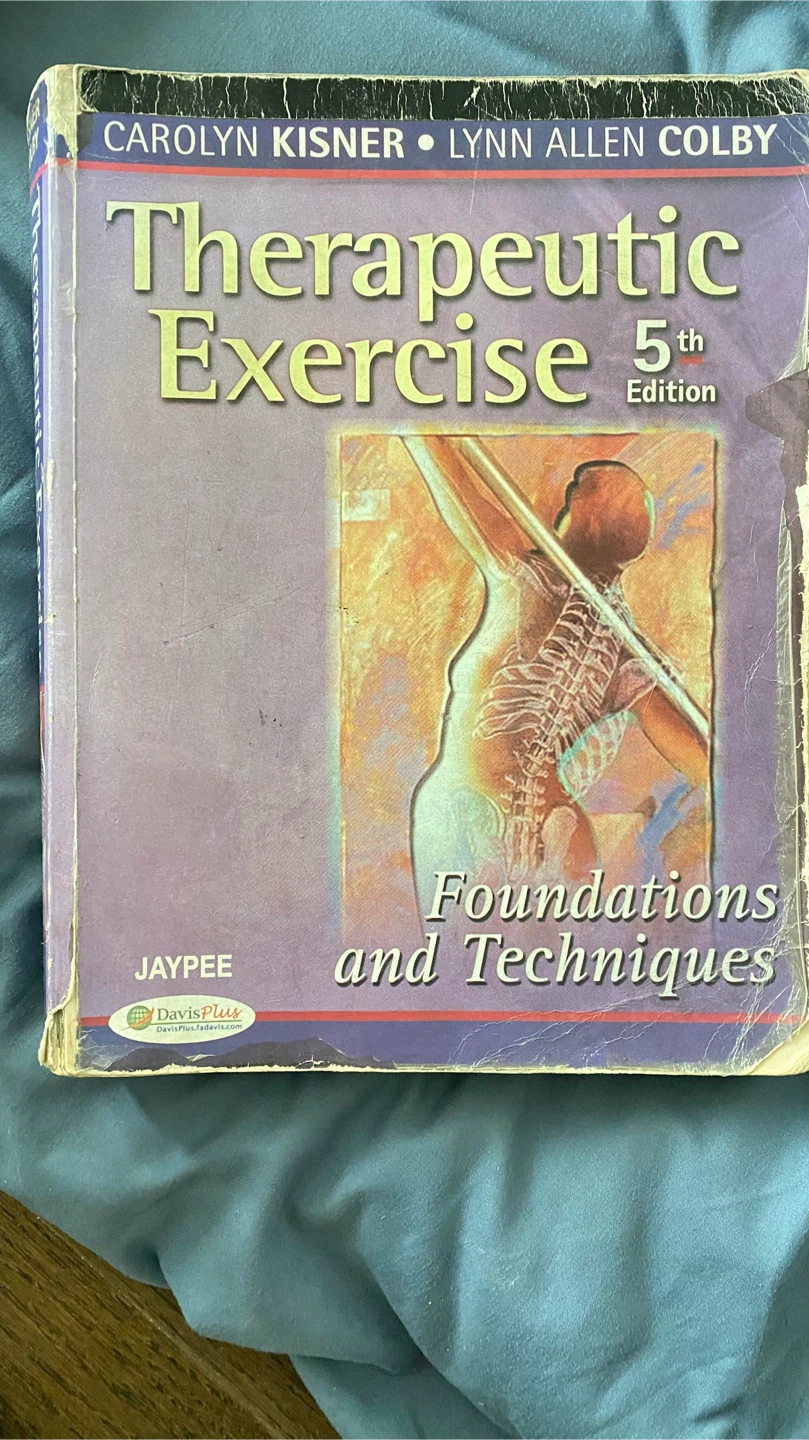 Physical Therapy Textbook Set of 4