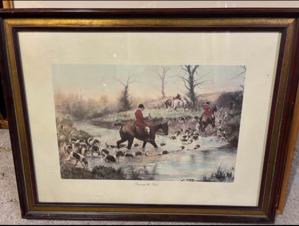 Crossing the Ford by George Wright