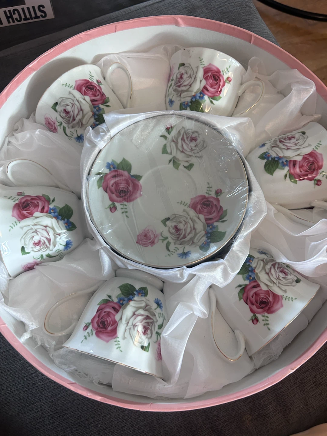 Tea Cup and Saucer Set