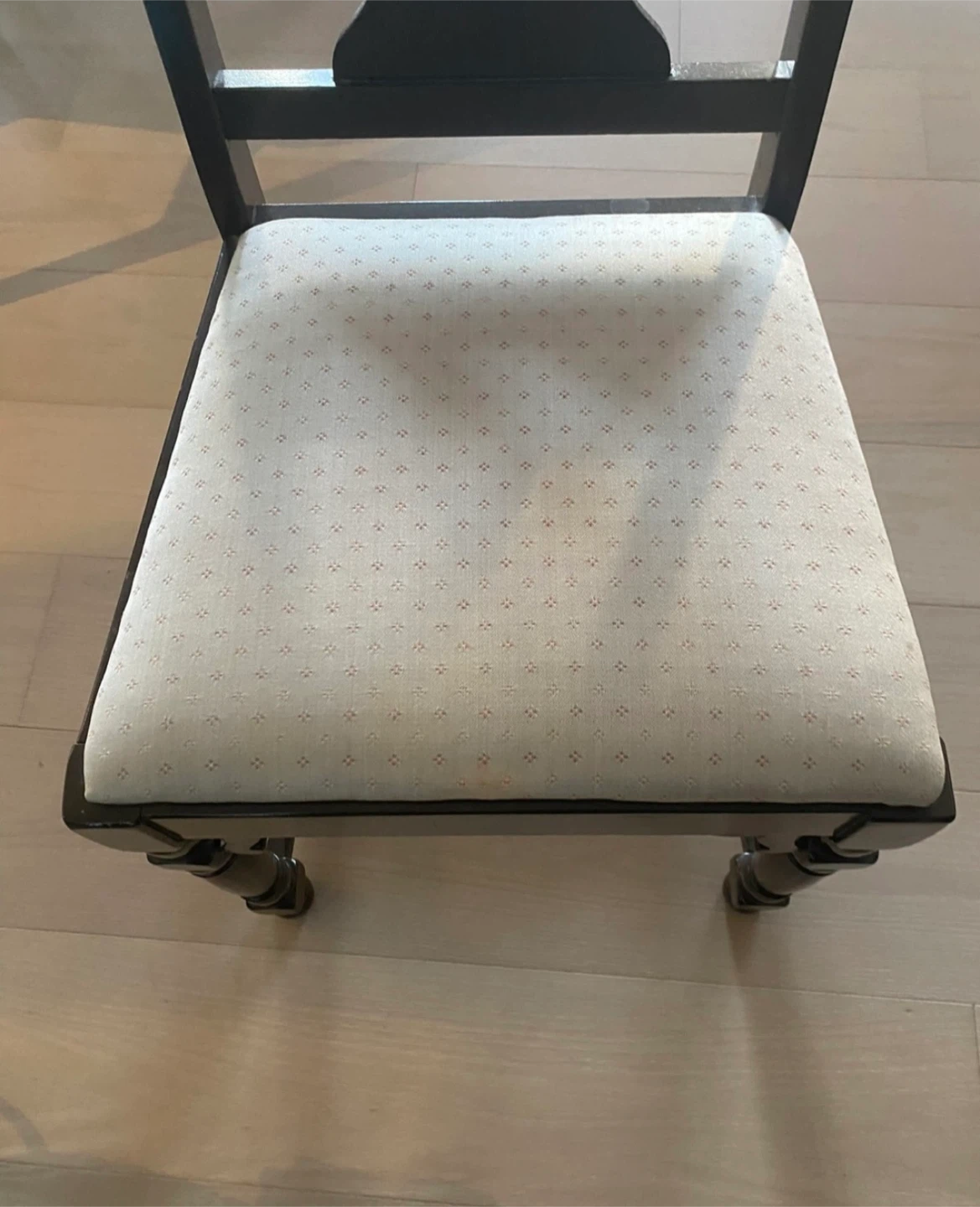 Wooden Dining Chair with Upholstered Seat - photo 3