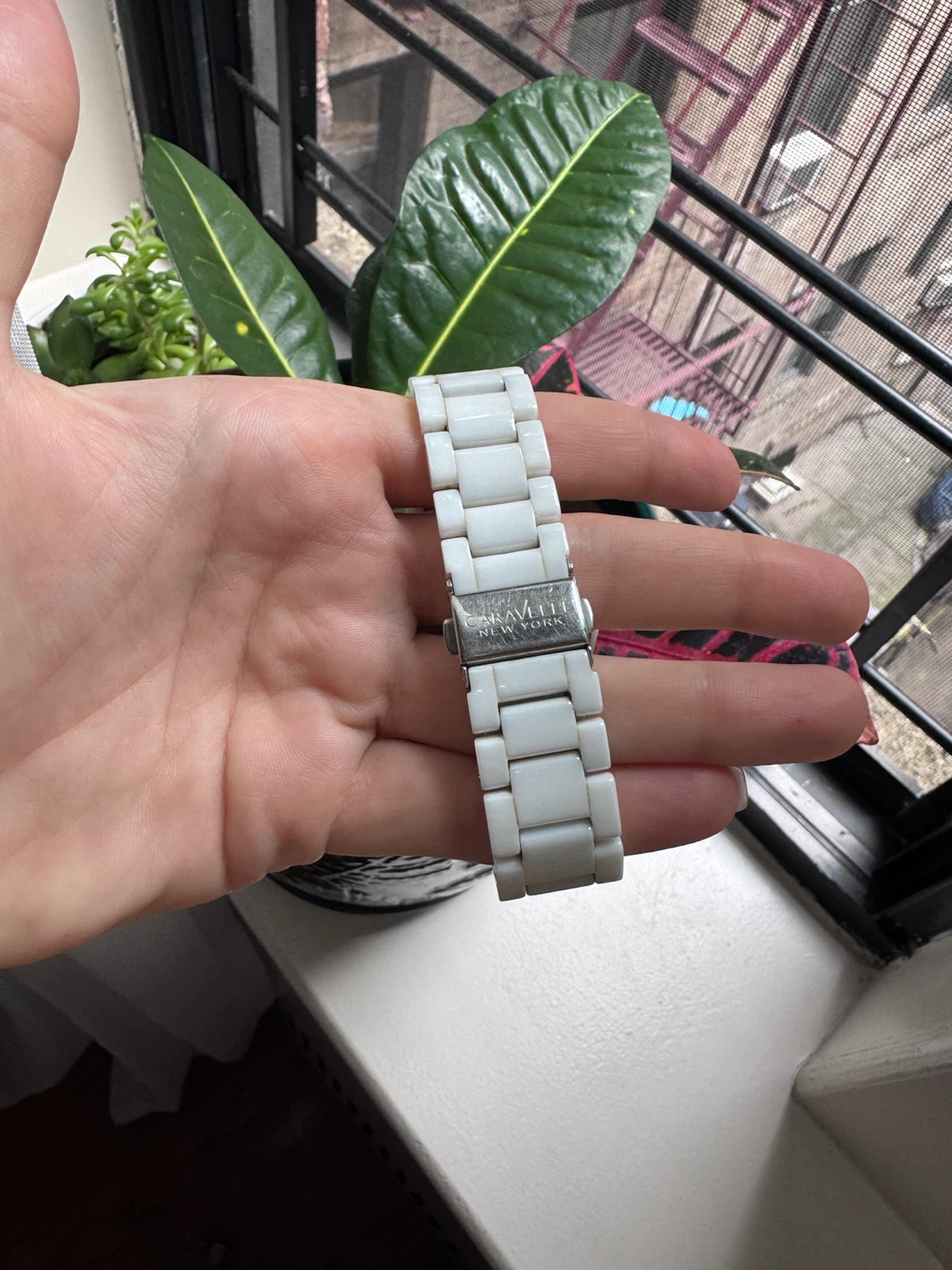 Caravelle New York White Ceramic Watch - photo 2