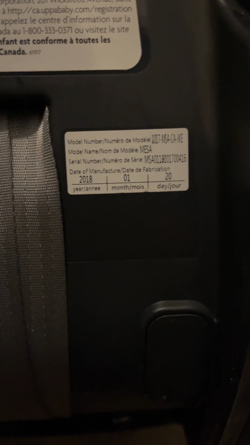UPPAbaby MESA Infant Car Seat and base - photo 3
