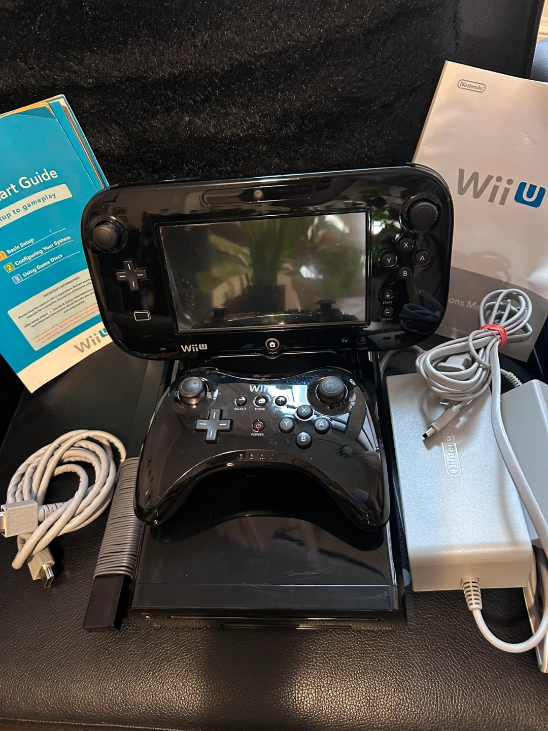 Nintendo Wii U Deluxe Set Black
