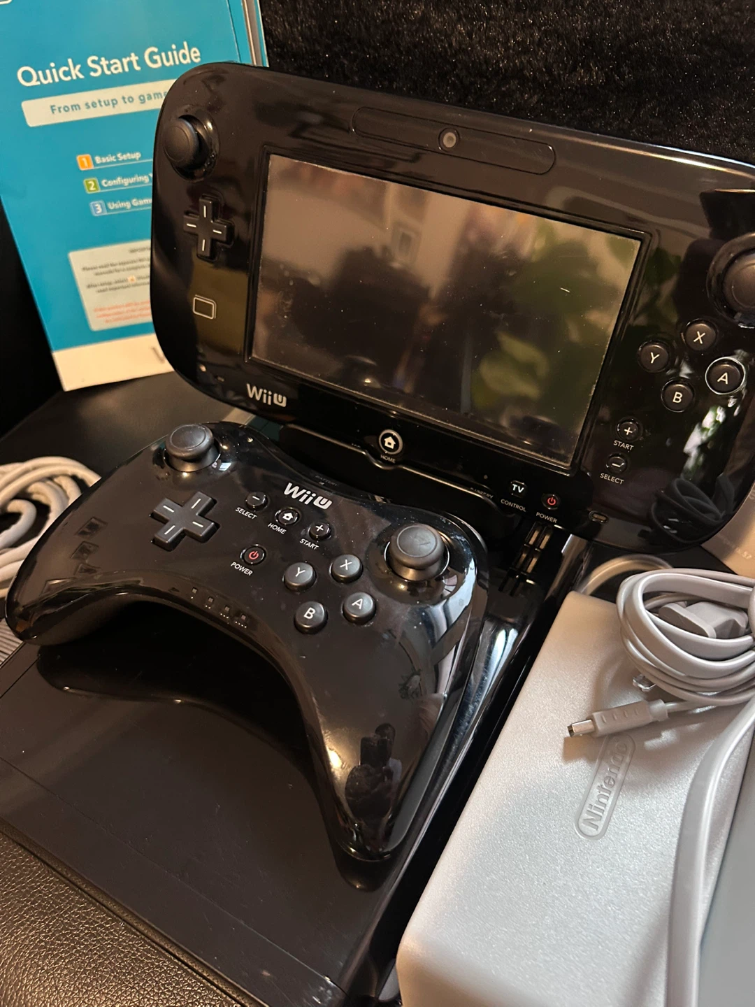 Nintendo Wii U Deluxe Set Black - photo 2