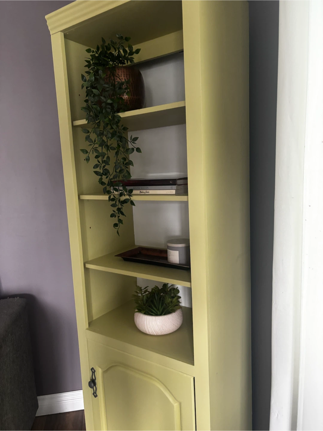 Tall Bookcase with Cabinet - photo 2