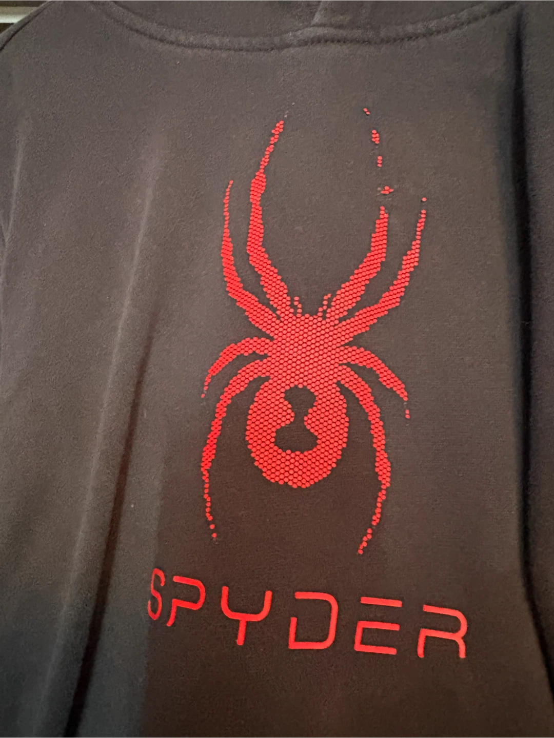 Spyder Black Youth Hoodie Size L 10/12 - photo 2