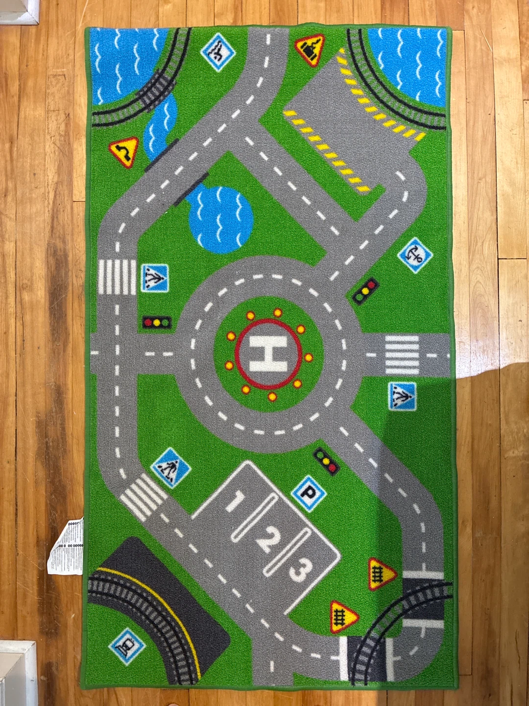 IKEA Kids Play Mat with Roads and Town