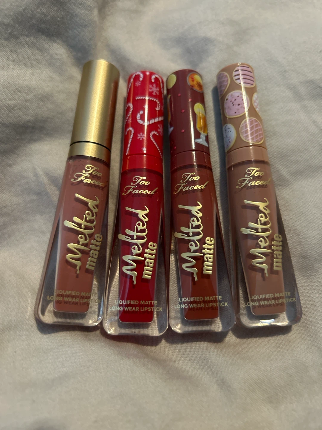 Too Faced Melted Matte Liquid Lipstick Set of 4