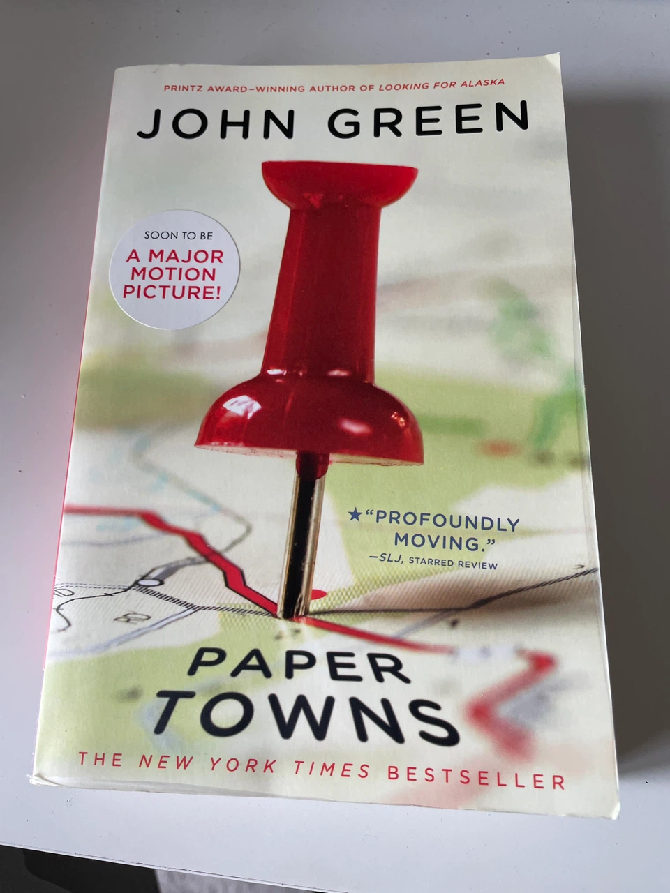 John Green Paper Towns Paperback Book