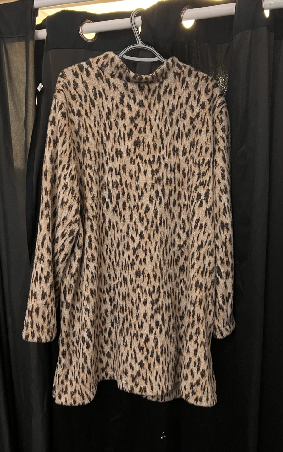 New plus size 2X Leopard Print Cardigan - photo 2