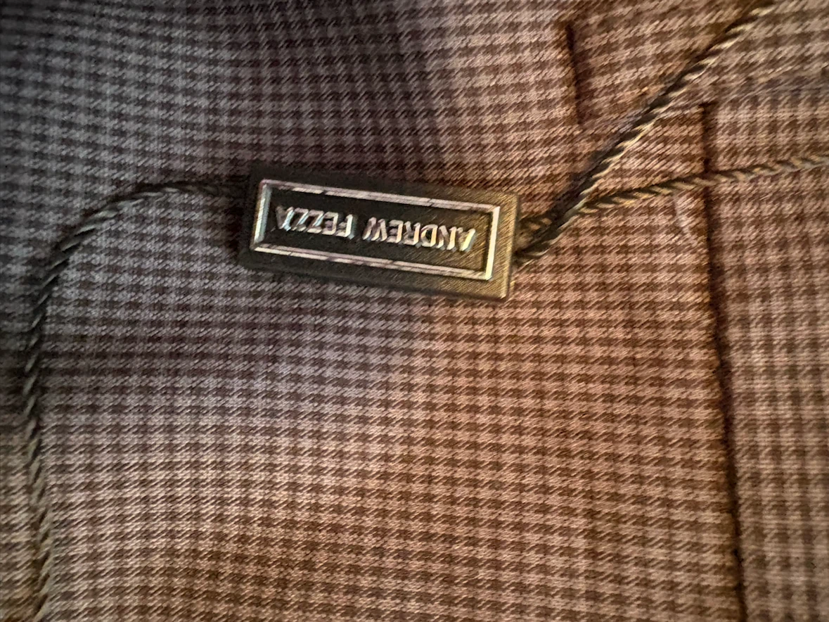 Andrew Fezza Plaid Dress Pants Size 12R - photo 2