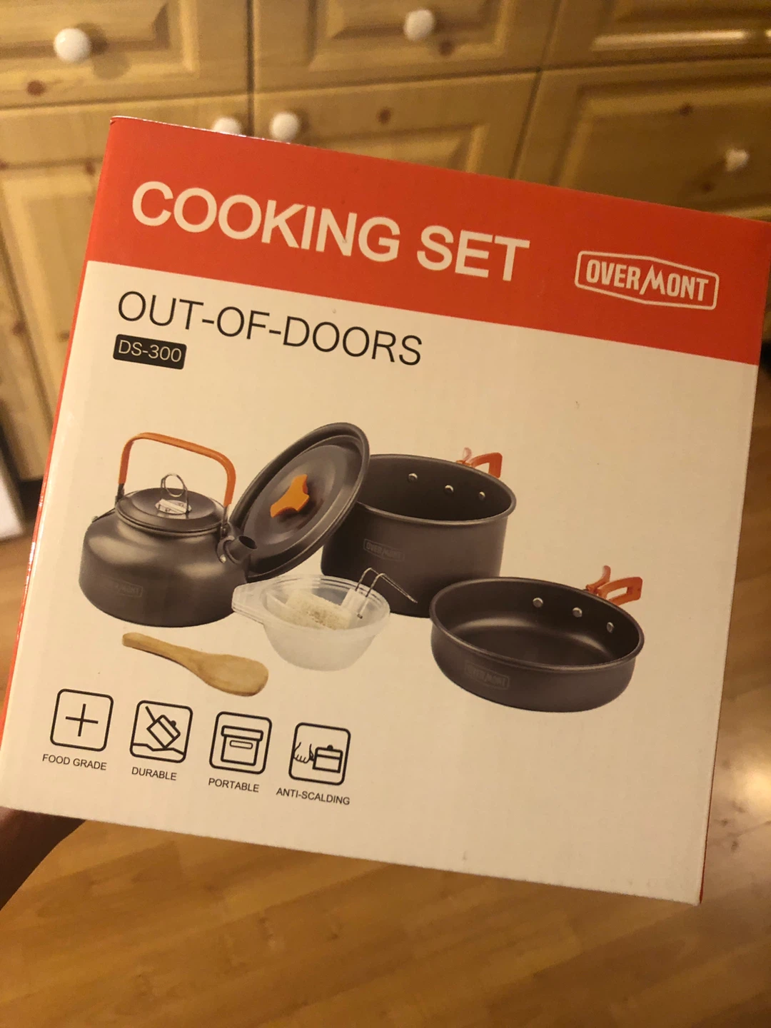Camp cooking set