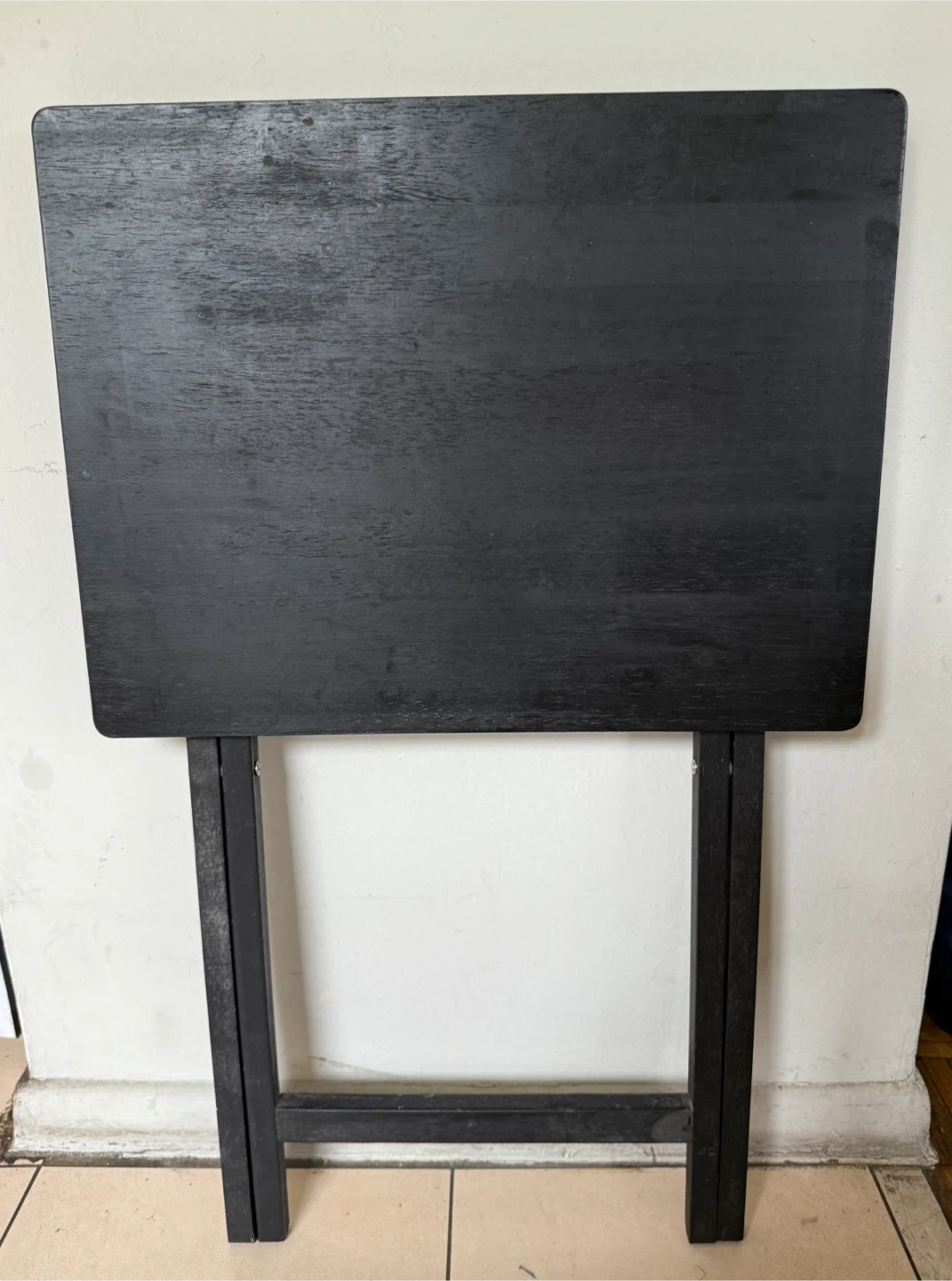 Black Folding Table - photo 4