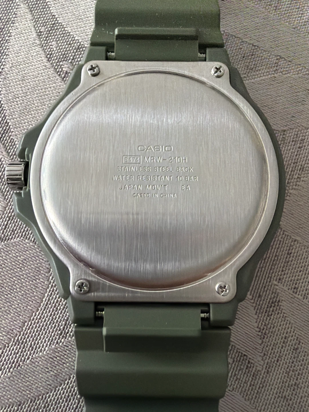Casio MRW-210H-3AVCF Green Sport Watch - photo 4