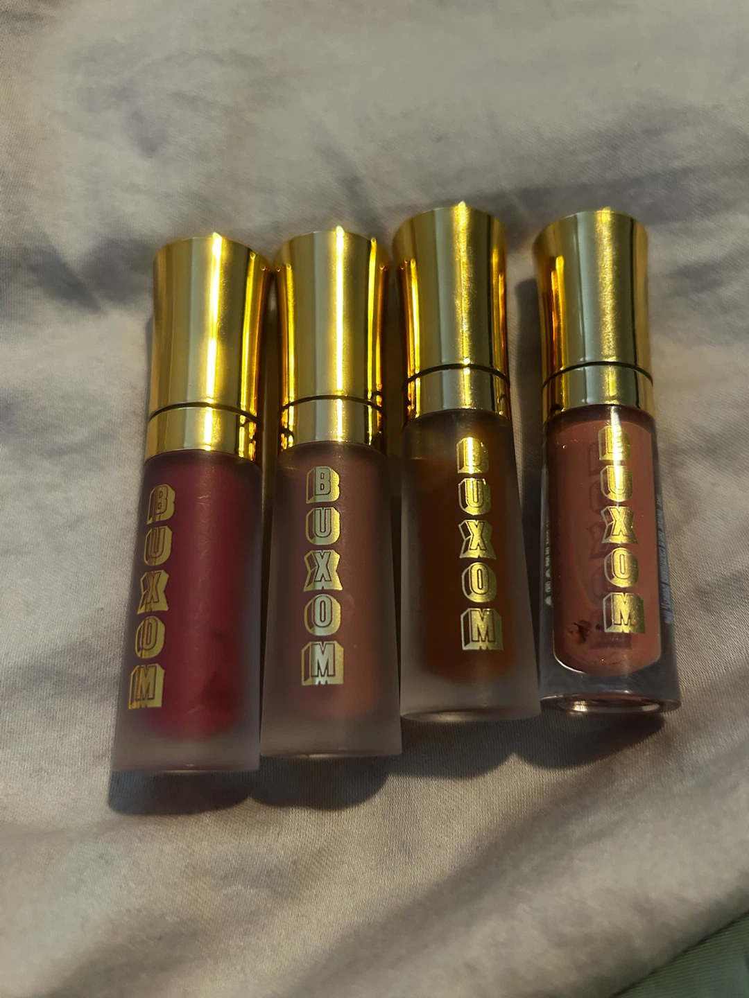Buxom Lip Cream and Polish Set of 4