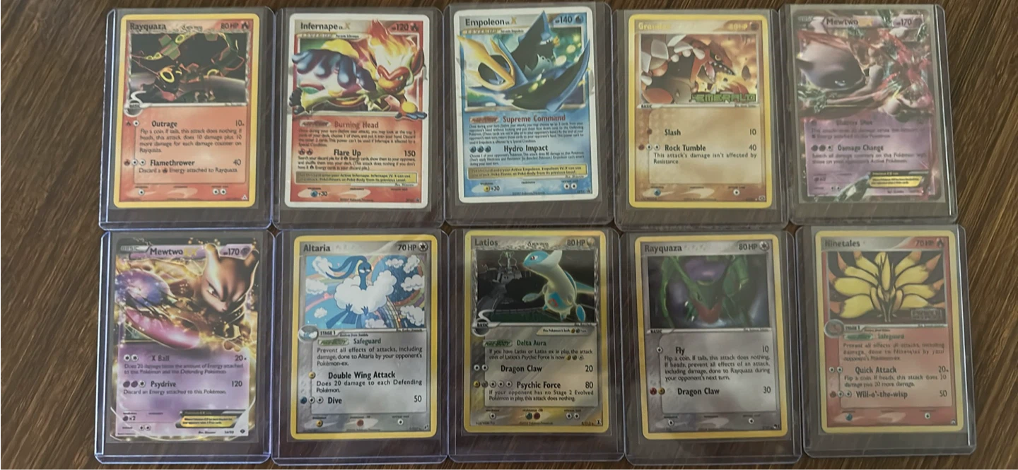 Collection of 10 Pokemon Cards