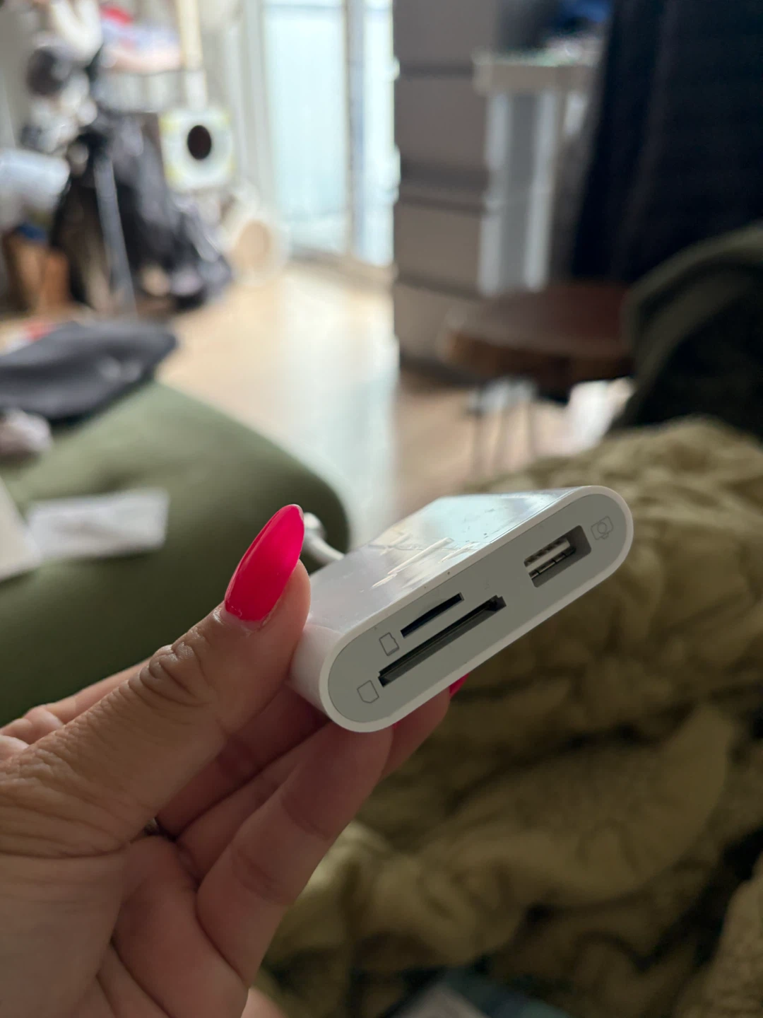 USB/SD/MicroSD Reader - Lightning Connector