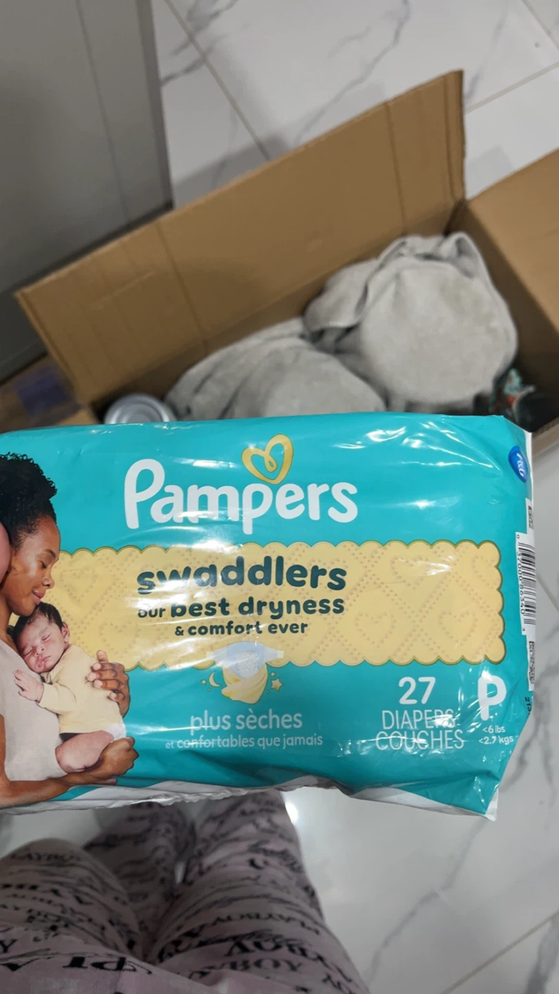 Pampers Swaddlers Diapers - Size P (27 ct)