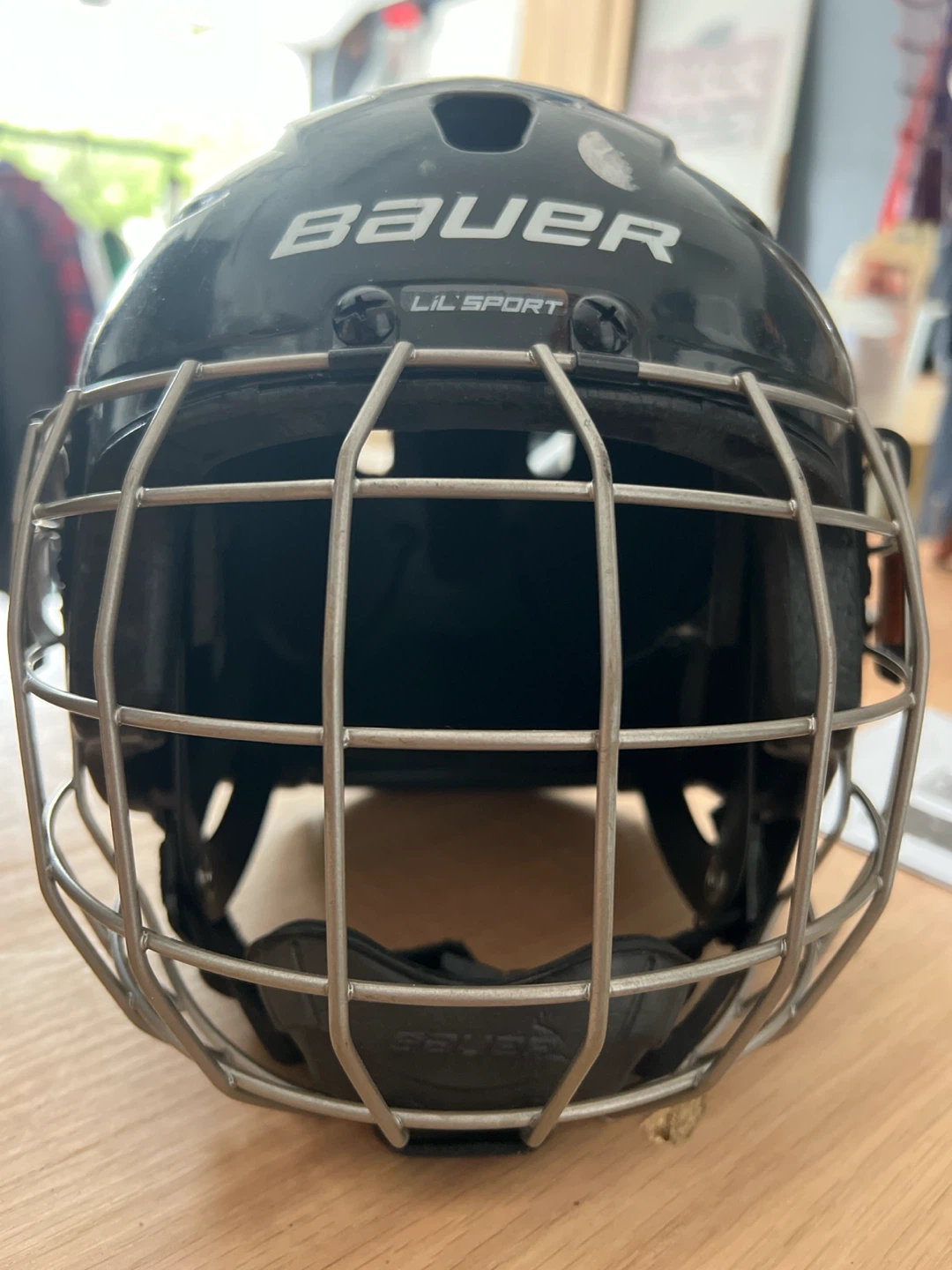 Bauer Lil Sport Hockey Helmet with Face Mask