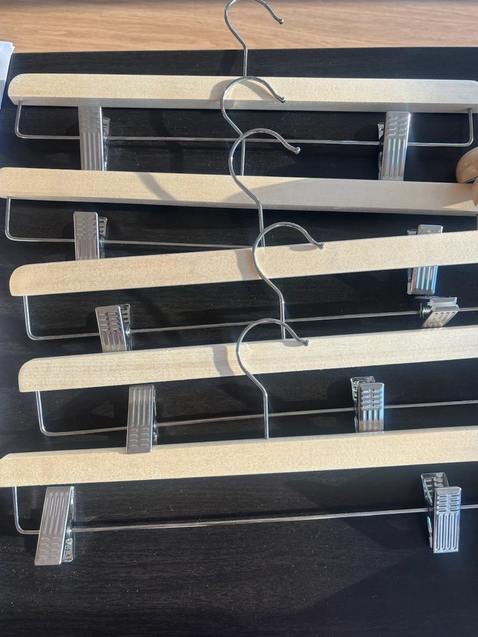#5 IKEA BUMERANG Skirt Hangers (Natural)