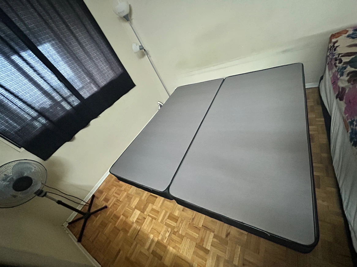 King size Mattress with box and stand - photo 3