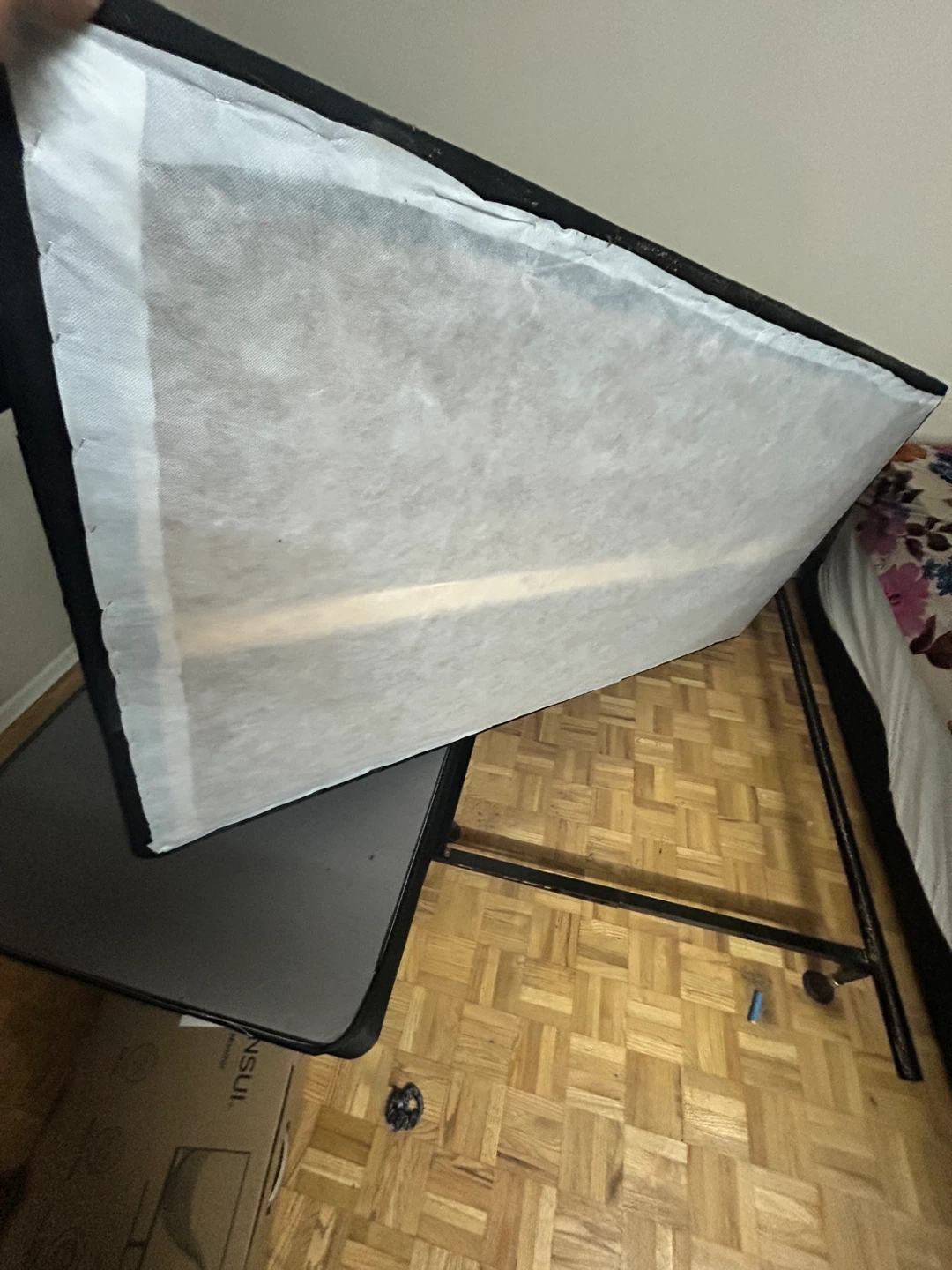 King size Mattress with box and stand - photo 4