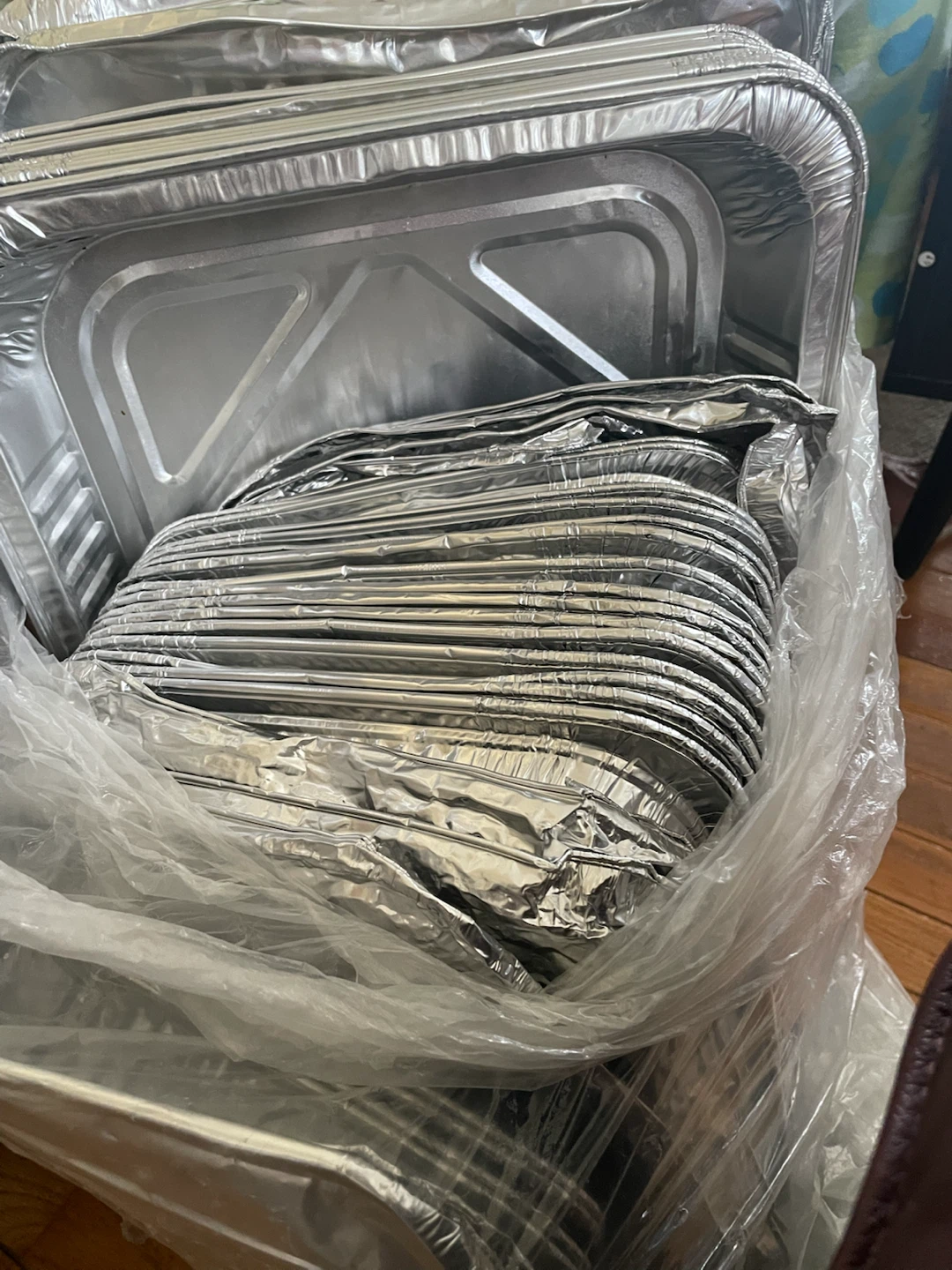 FREE -Foul baking pans (washed)