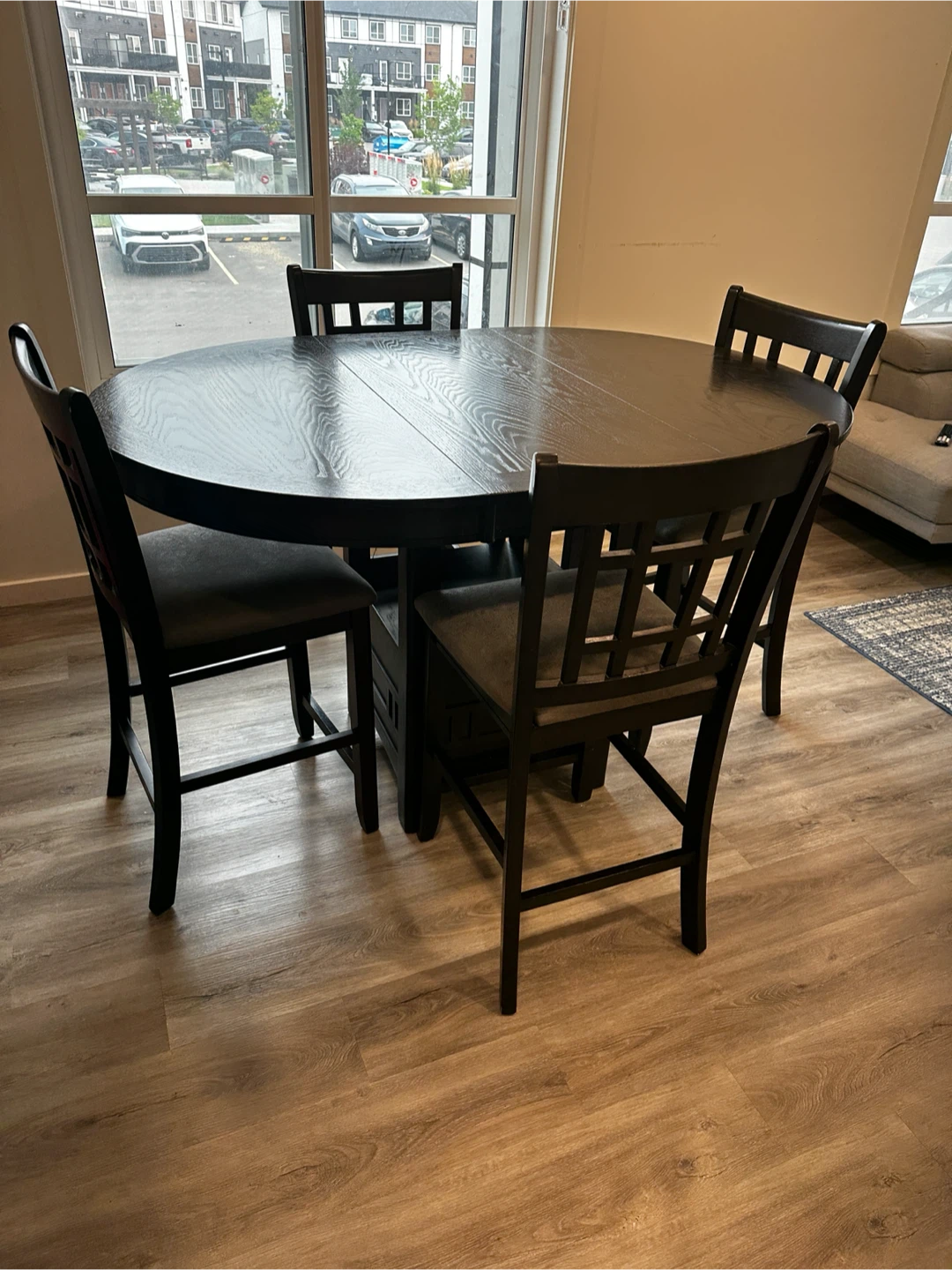 Dining Table Set with 4 Chairs