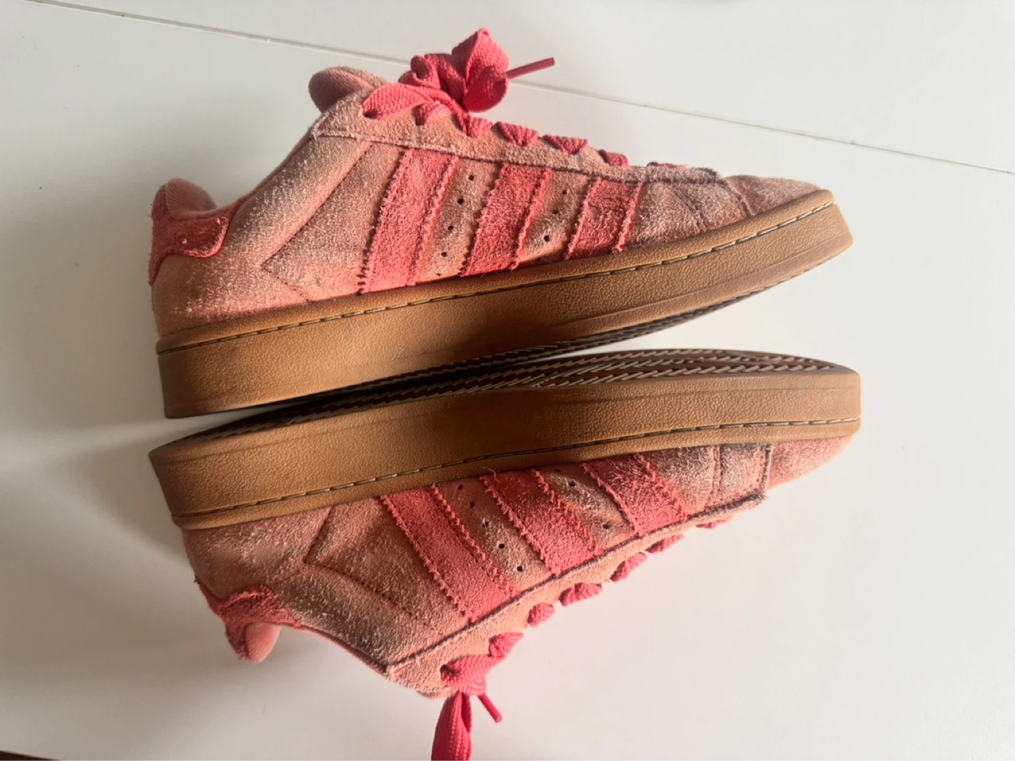 Adidas Campus Shoes Pink US 8.5