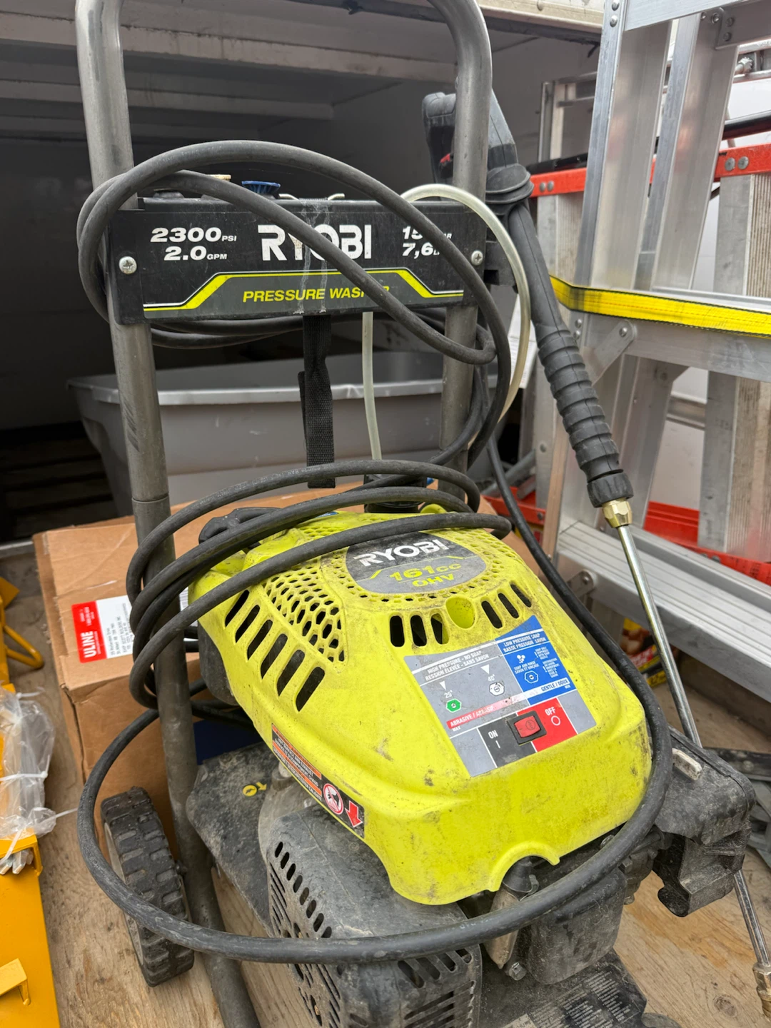 Ryobi 2300 PSI 2.0 GPM Pressure Washer