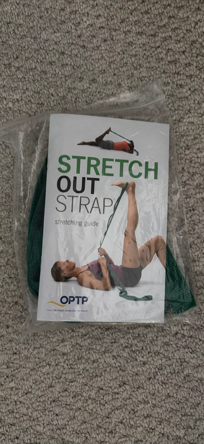 OPTP Stretch Out Strap with Stretching Guide