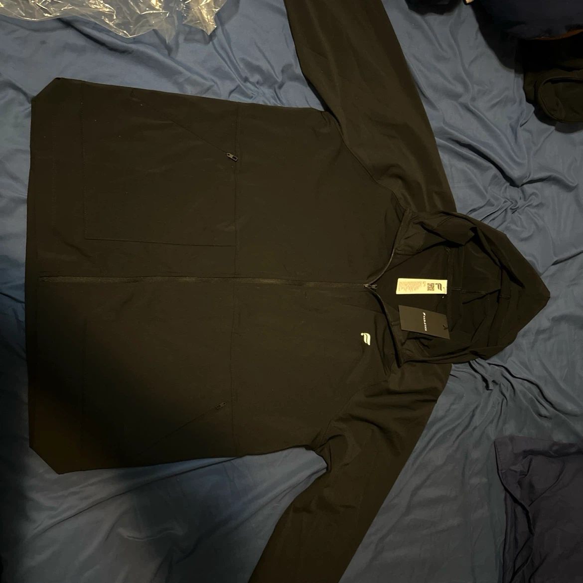 Fabletics Black Zip-Up Hoodie Jacket - photo 5